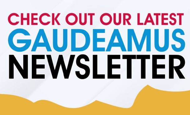 Check out our latest Gaudeamus Newsletter